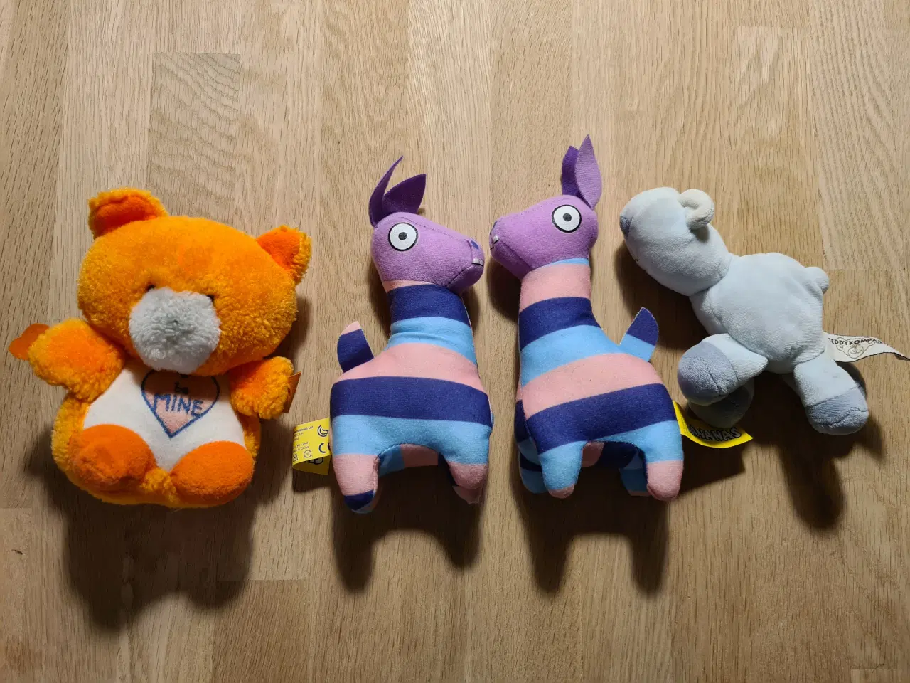 Billede 1 - Bamser - tøjdyr - bamse - lama