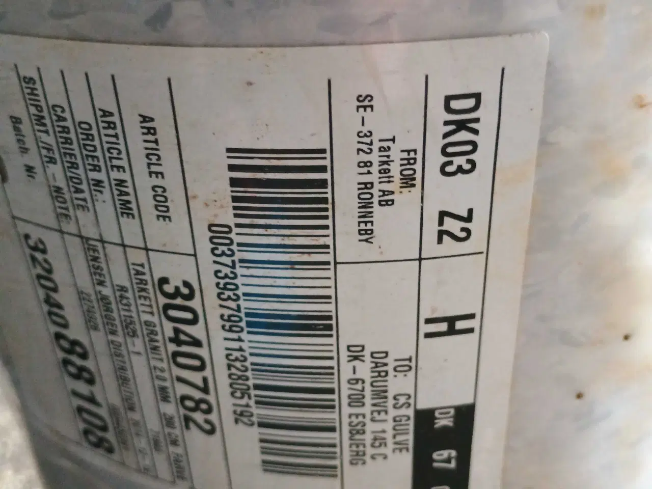 Billede 1 - 35 m2 Linonium Tarkett granit 