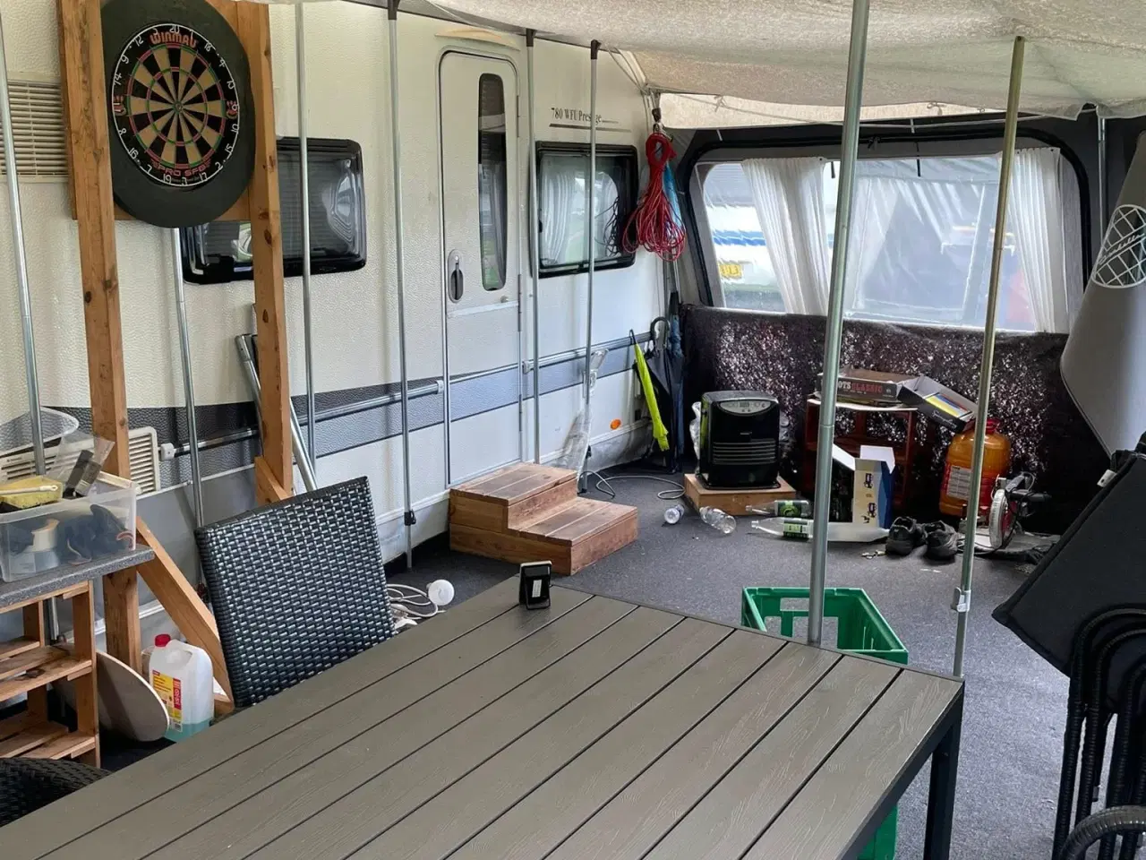 Billede 4 - Hobby Carvan 780 WFU Prestige 2013 m. Fortelt