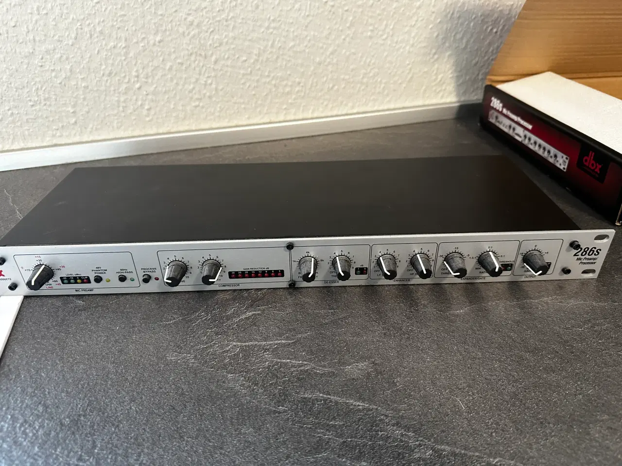 Billede 5 - DBX 286 S XLR microfon forstærker, gate, preamp