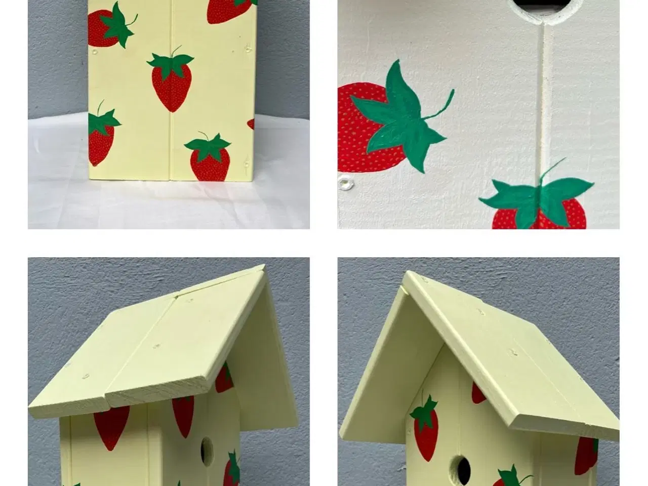 Billede 4 - Hjemmelavede fuglehuse