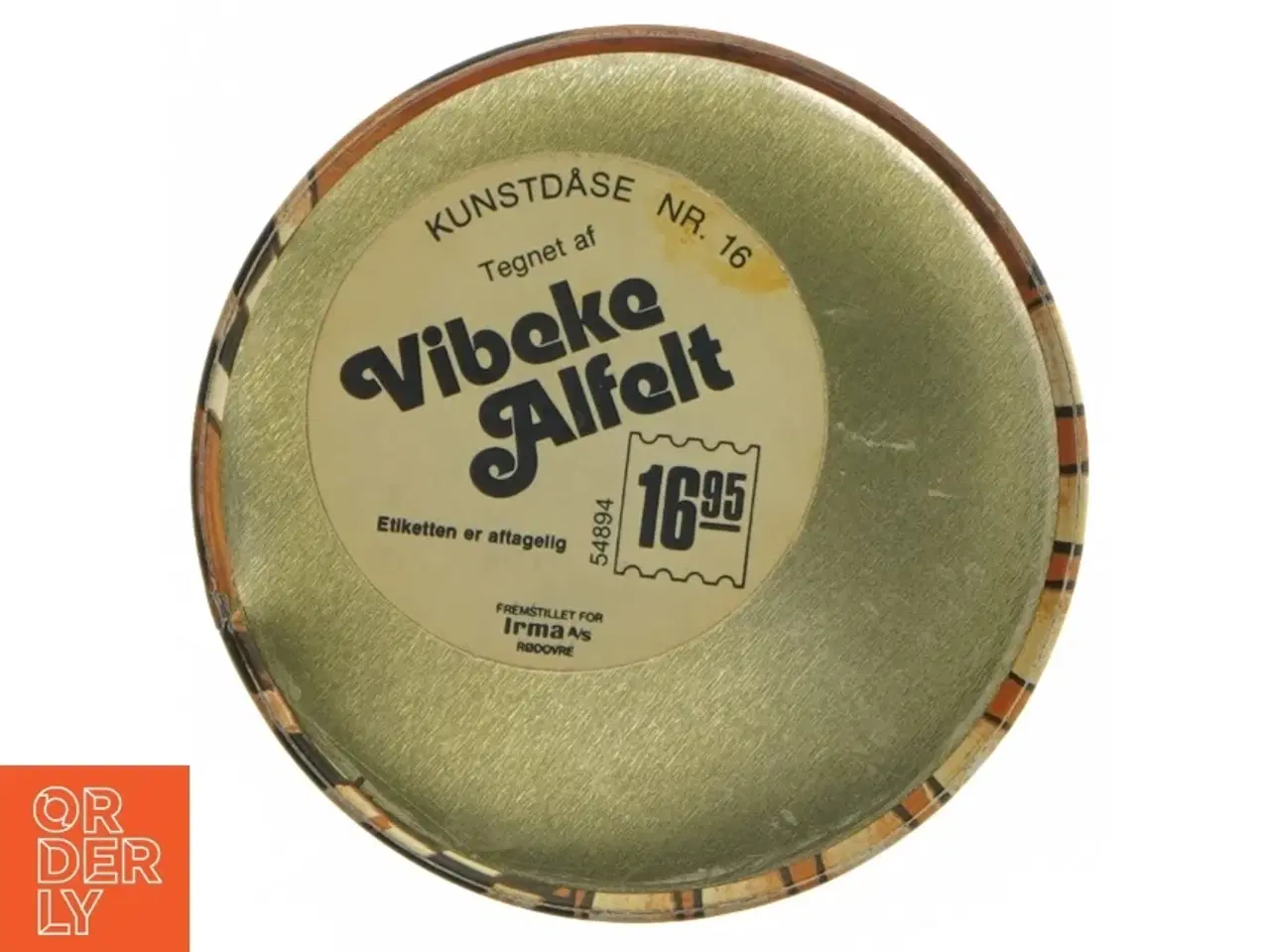 Billede 4 - Kunstdåse (str. Ø. 11,5 cm. længde, 15 cm) fra Irma