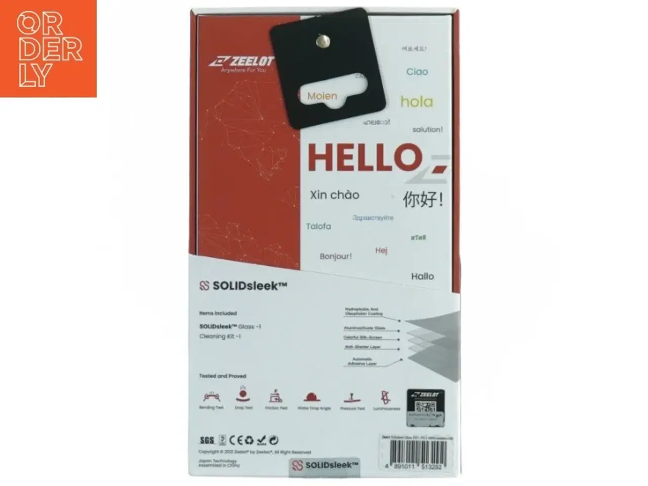 Billede 4 - Zeelot SOLIDsleek Skærmbeskytter til iPhone fra Zeelot (str. 20 x 12 x 2 cm)