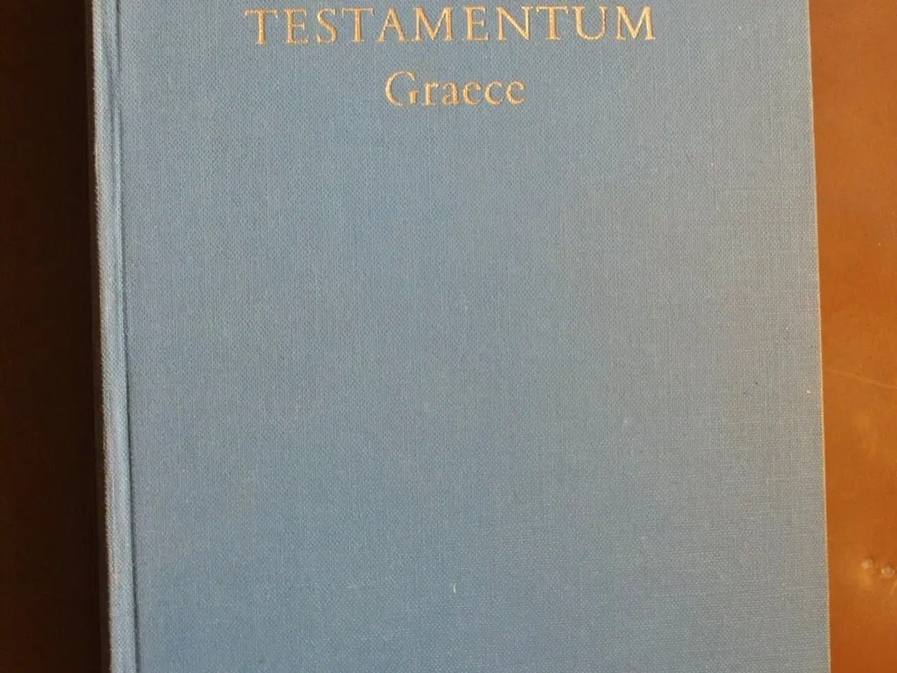 Billede 1 - novum testamentum graece, ved erwin nestle og kurt