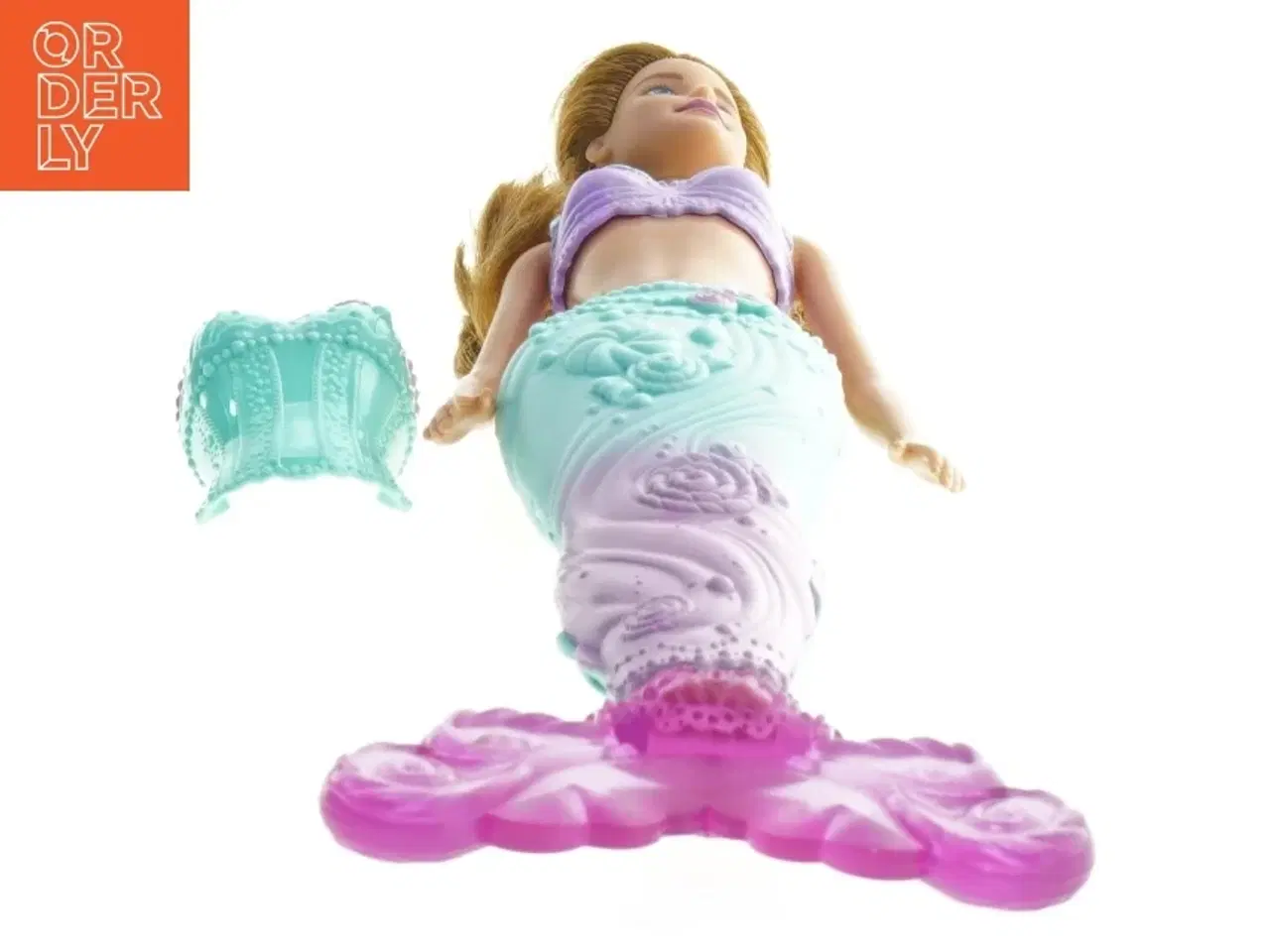 Billede 2 - Havfrue dukke med tilbehør fra Barbie (str. 32 cm)