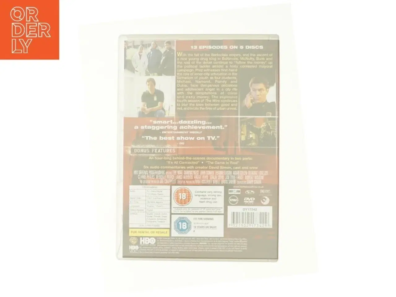 Billede 2 - The Wire - Season 4 fra DVD