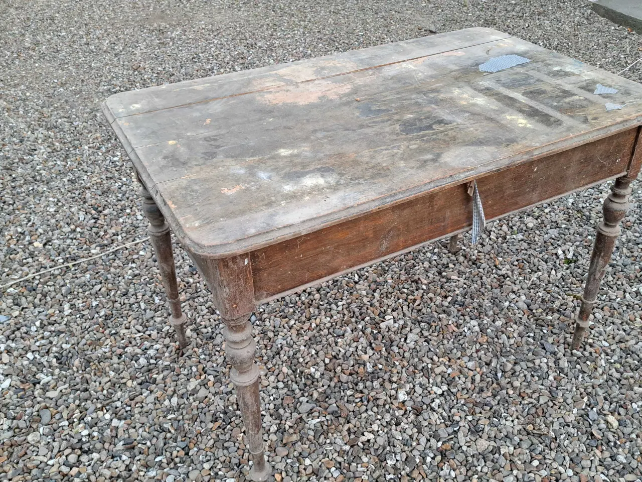 Billede 5 - Gammelt spisebord antikt