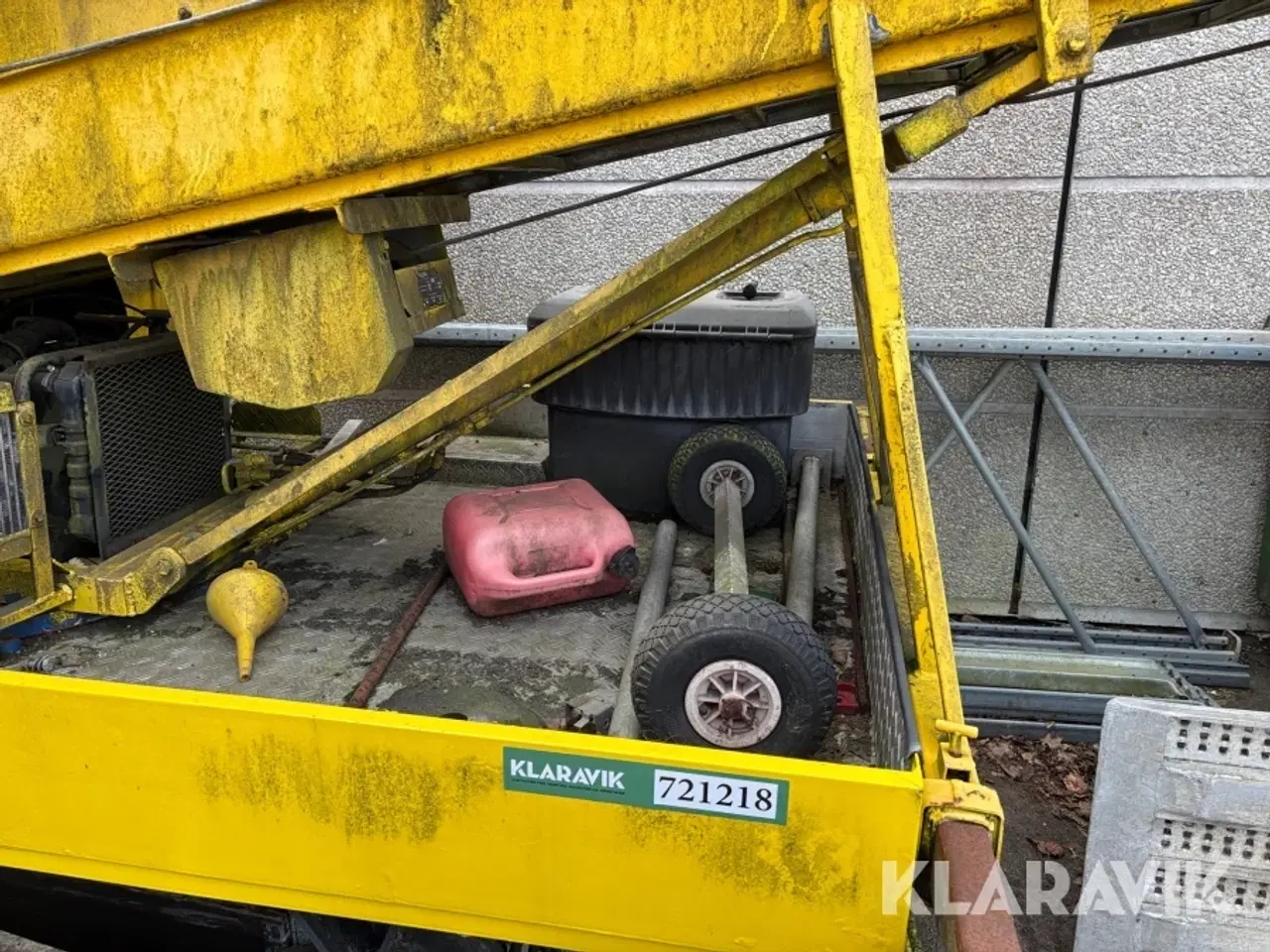 Billede 7 - mobil skrå-elevator / materialelift med spil KLCCS GmbH & Co L1