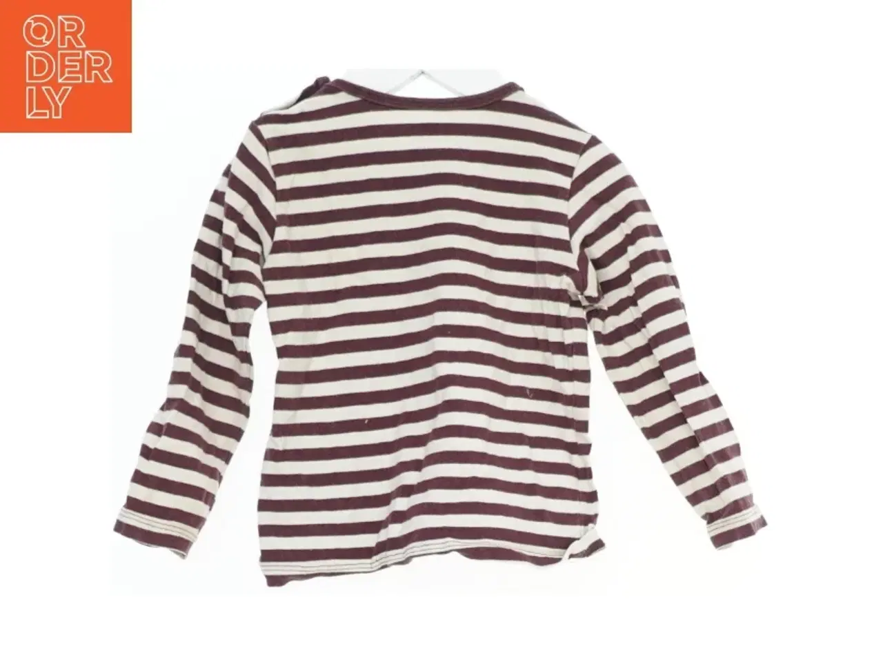 Billede 2 - Langærmet Stribet Trøje med Katmotiv fra Friends (str. 80)