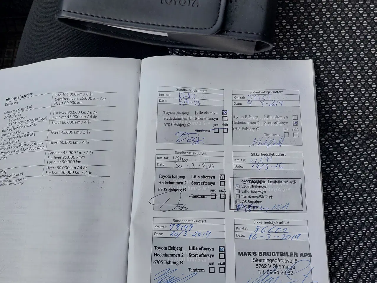 Billede 11 - Toyota Aygo 1,0 benzin årgang 2012 fuld servicebog