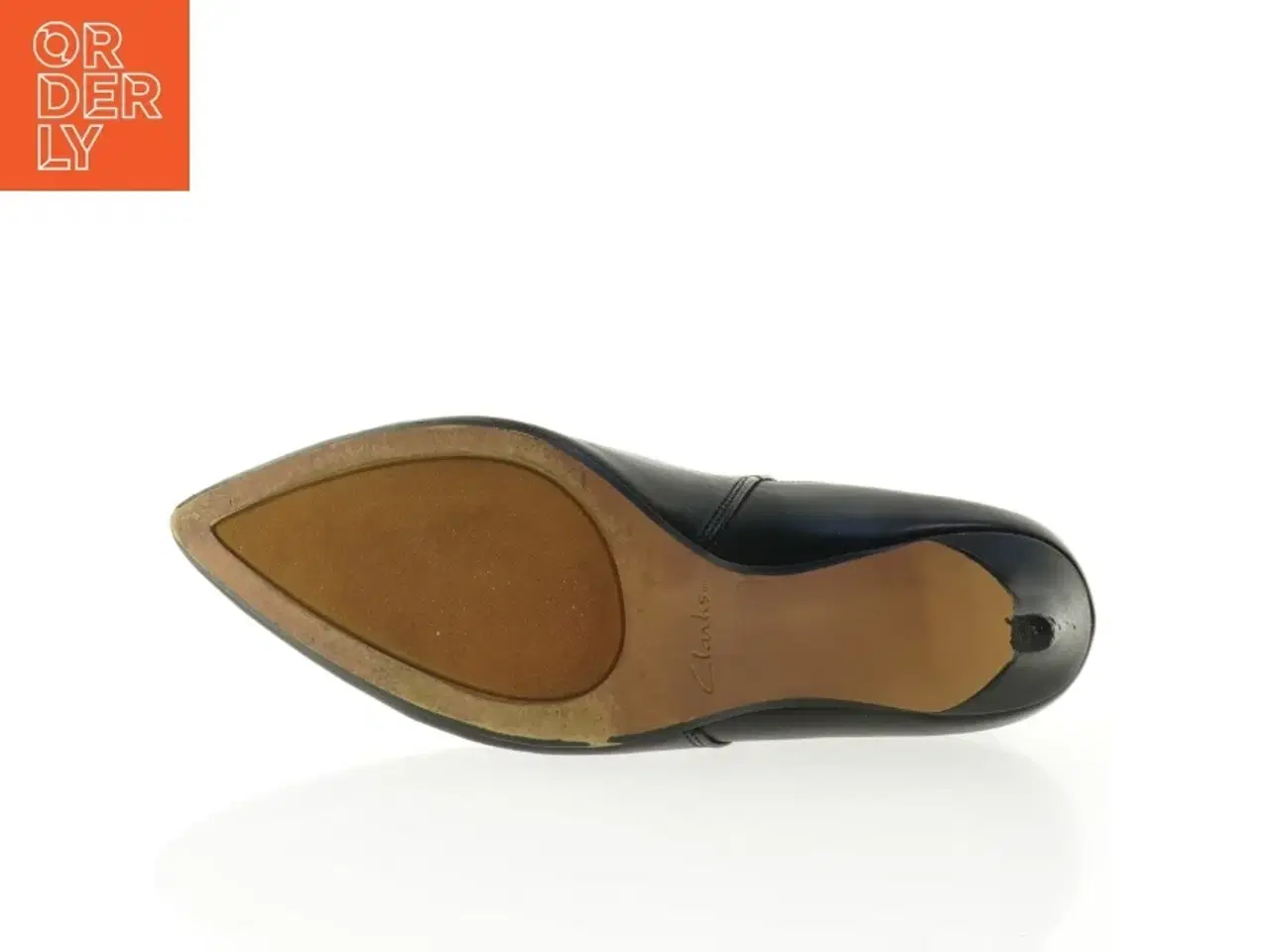 Billede 3 - Sorte ankelstøvler med hæl fra Clarks (str. 39,5)