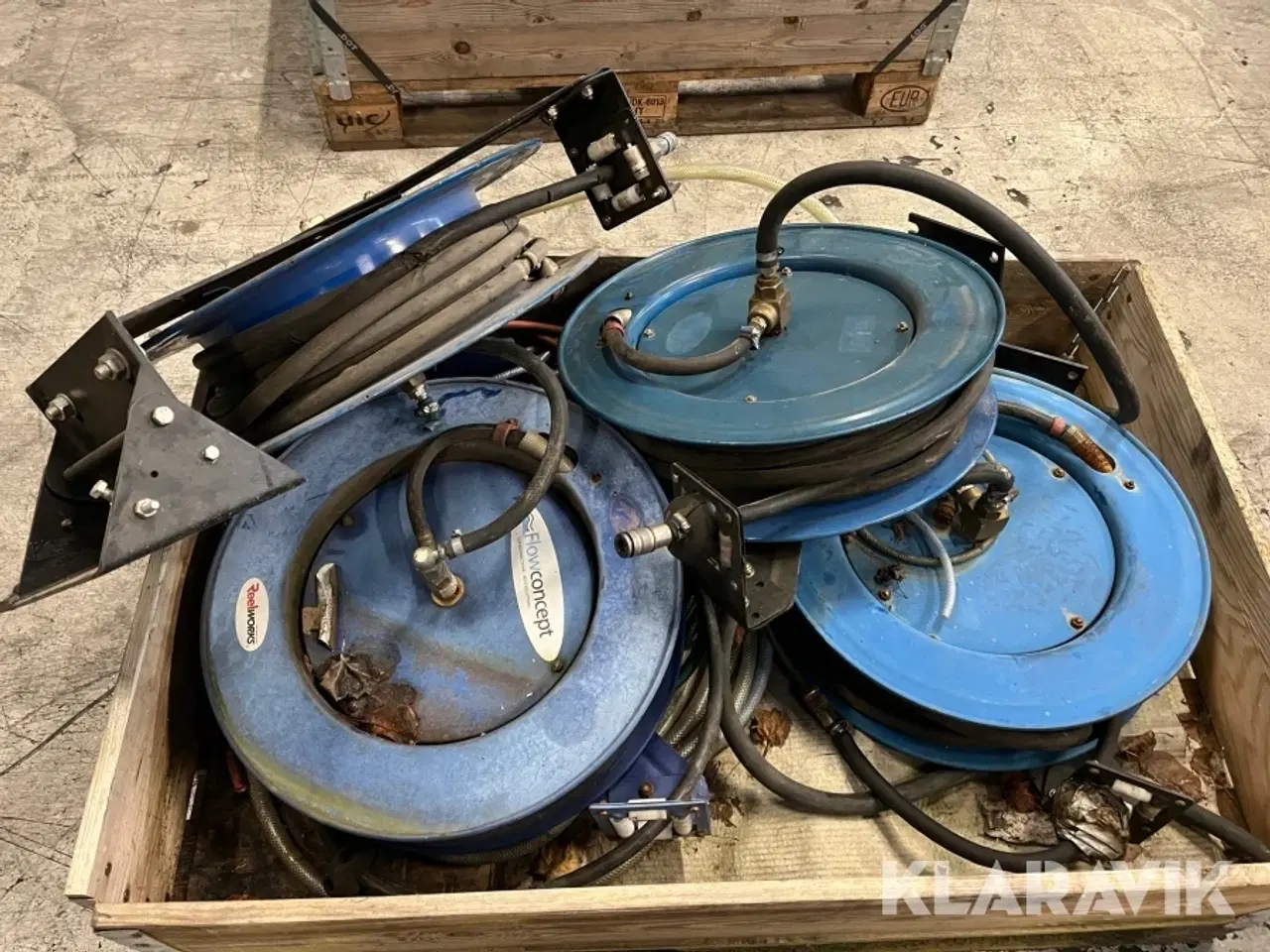 Billede 1 - Slangeopruller luft Flowconcept 4 styk