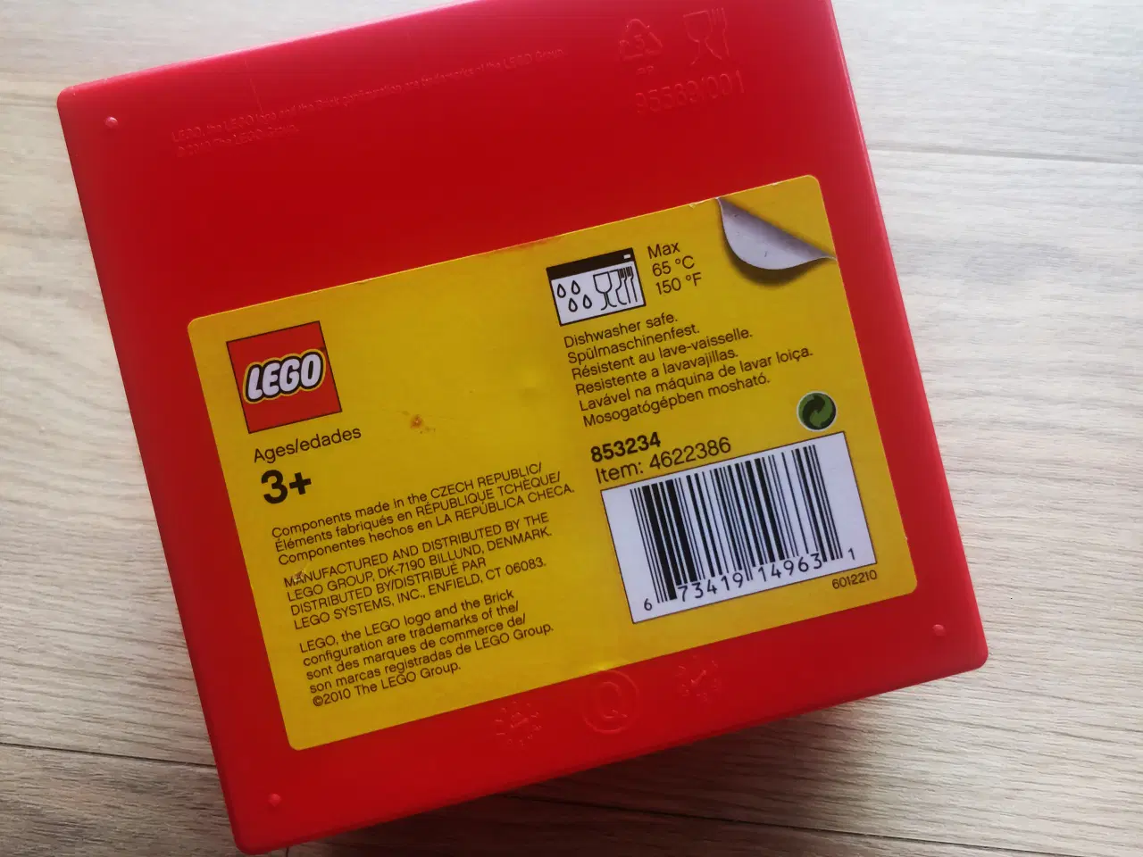 Billede 4 - 2x Lego opbevaringsklods, opbevaringsboks