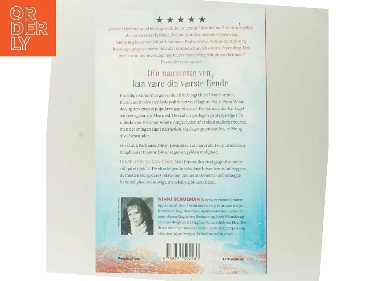 Billede 3 - Svar hvis du kan høre mig af Ninni Schulman (Bog)