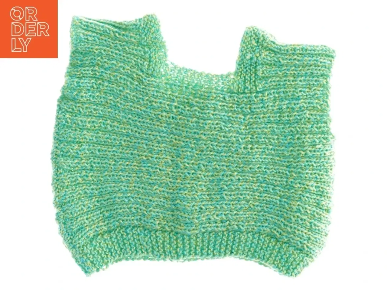 Billede 3 - Håndstrikket vest (str. 33 x 36 cm)