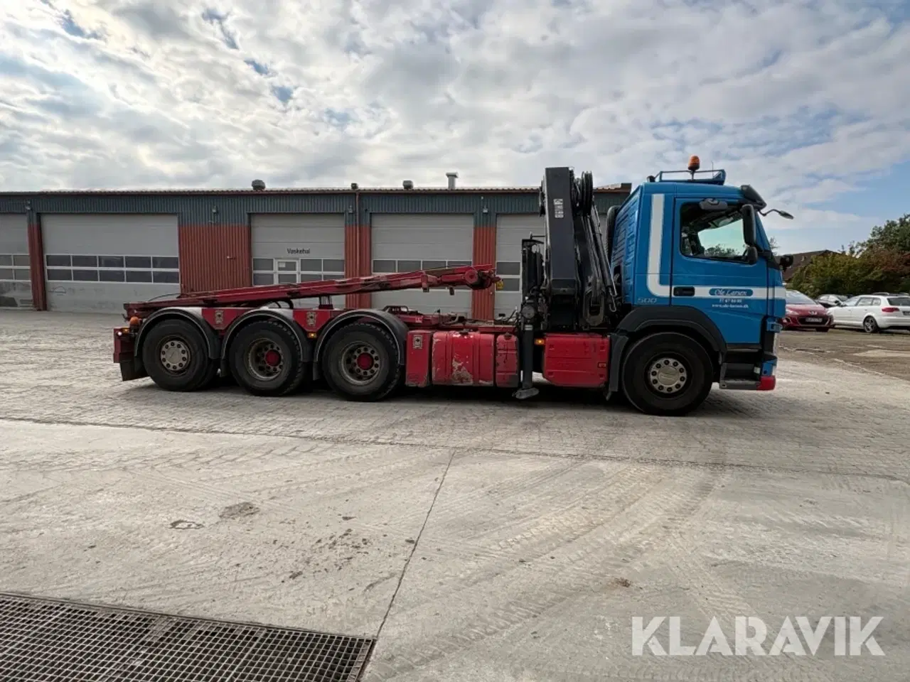 Billede 4 - Kranbil Volvo FM500 med wirehejs