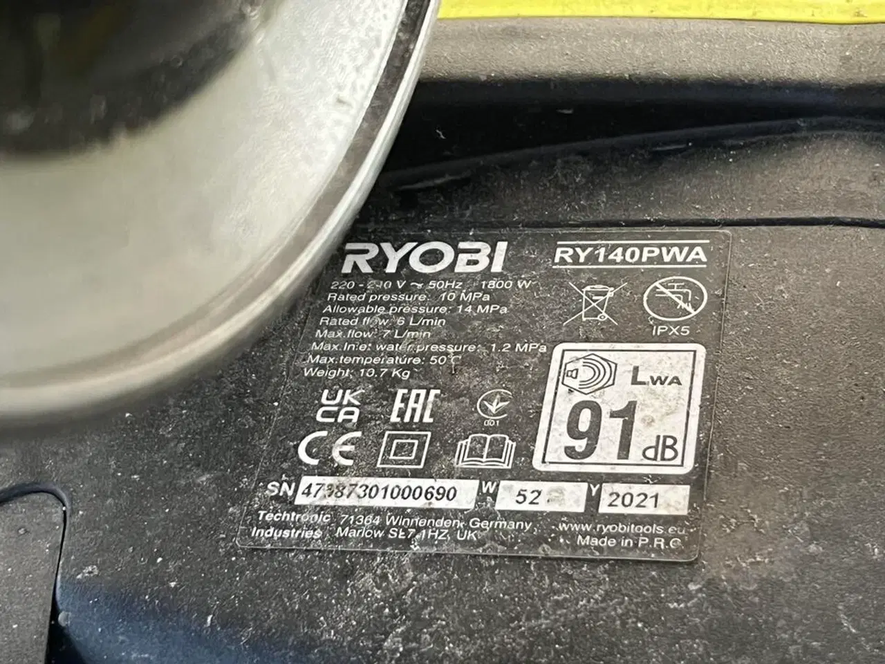 Billede 6 - Ryobi Højtryks Spuler