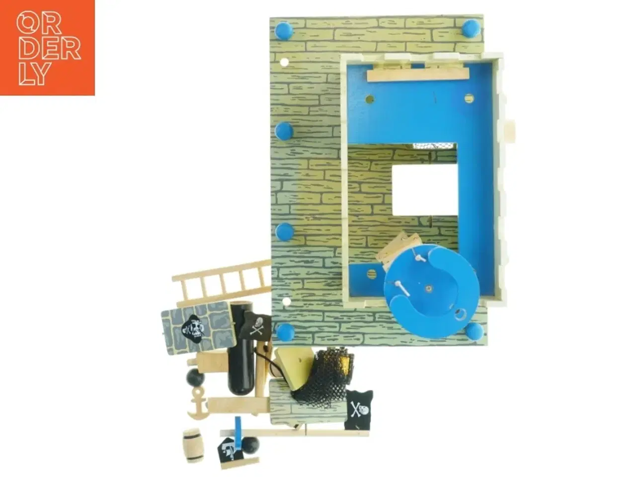 Billede 2 - Piratfort i træ fra Le Toy Van (str. 40 x 26 33 cm)