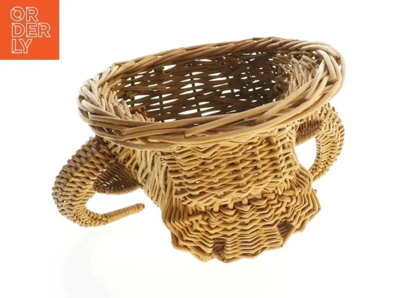 Billede 3 - Flet tyre hoved dekor (str. 40x25 cm)