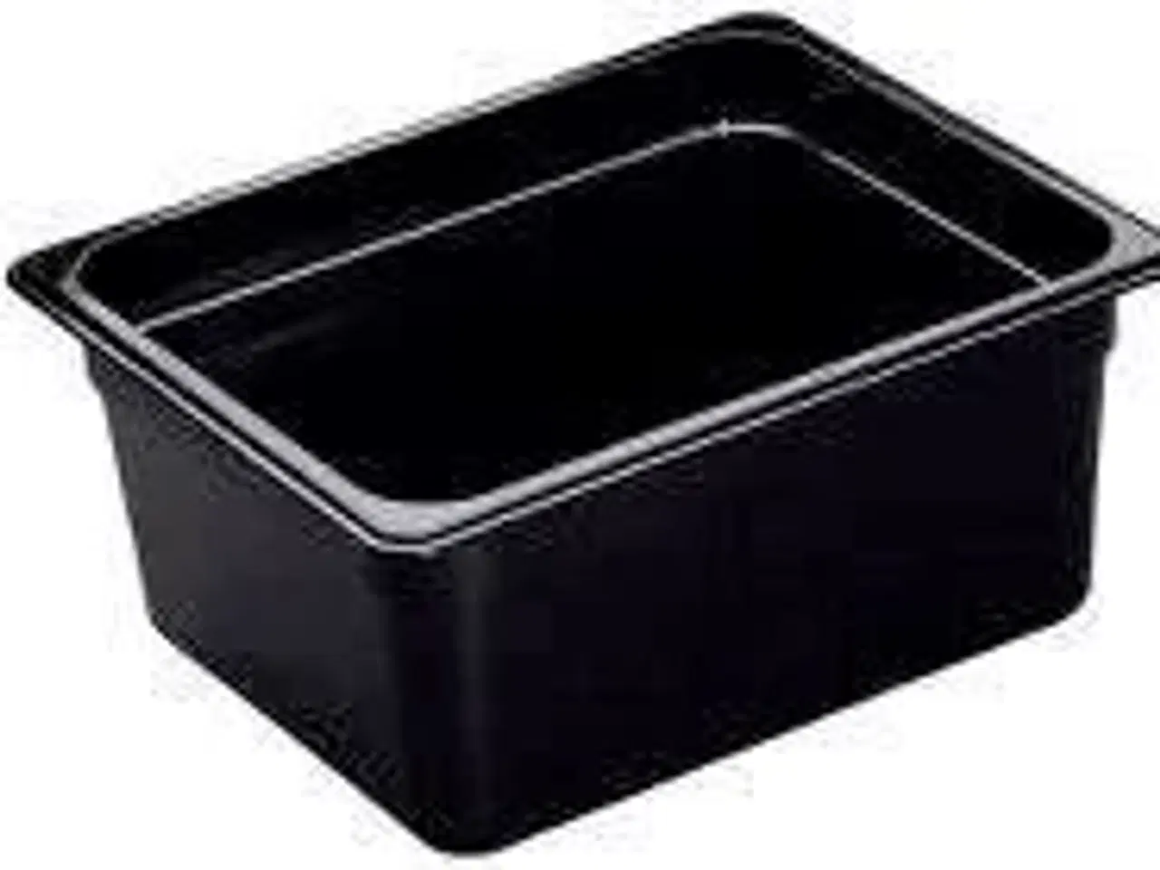 Billede 1 - 12 stk. Kantine 1/2 GN D150 mm sort Cambro