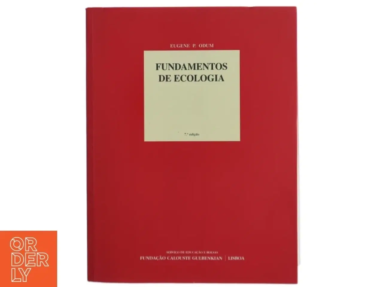 Billede 1 - Fundamentos de Ecologia af Eugene P. Odum (Bog)