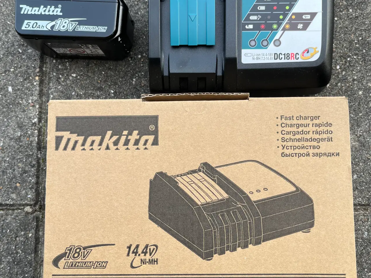 Billede 4 - Makita stanghækkeklipper 18V m. Batt. og lader