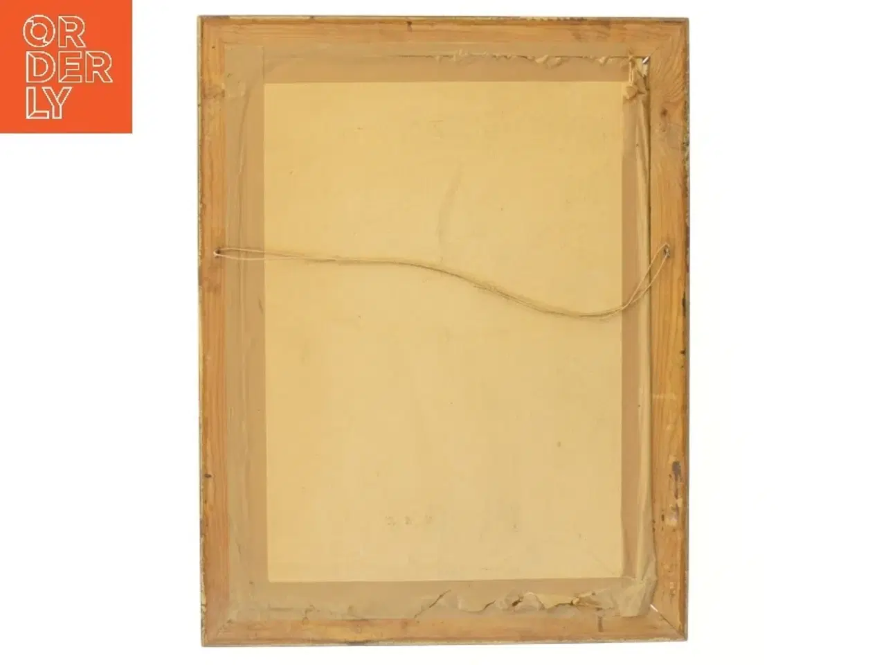 Billede 2 - Indrammet vintage billede (str. 49x38 cm)