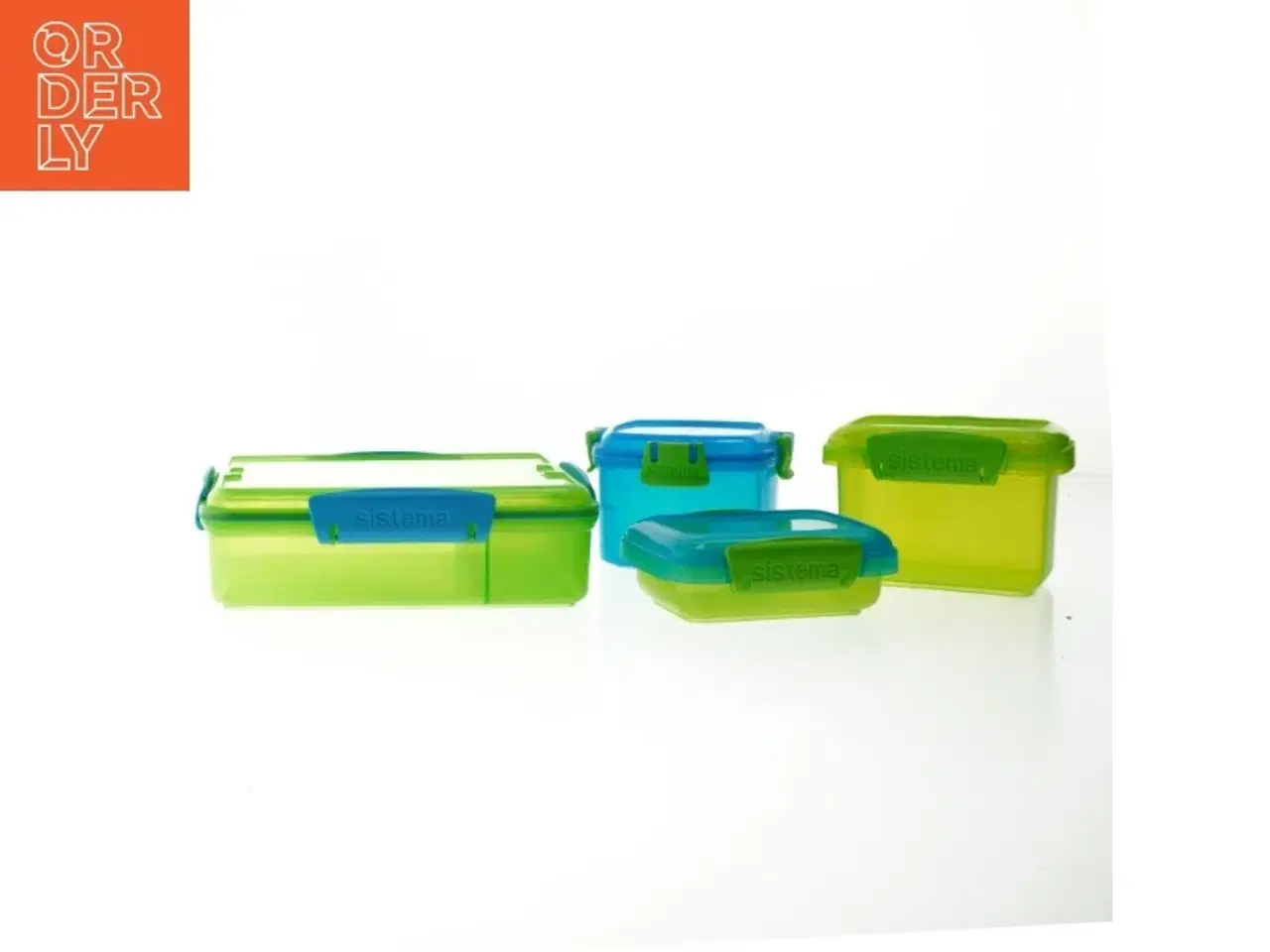 Billede 1 - Sæt af plastbeholdere fra Sistema