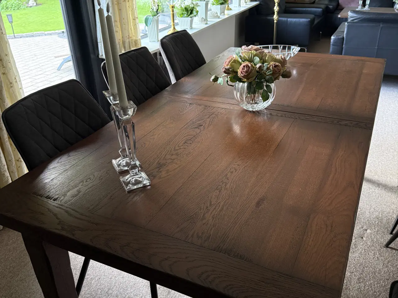 Billede 2 - Autentisk og flot fransk egetræsbord