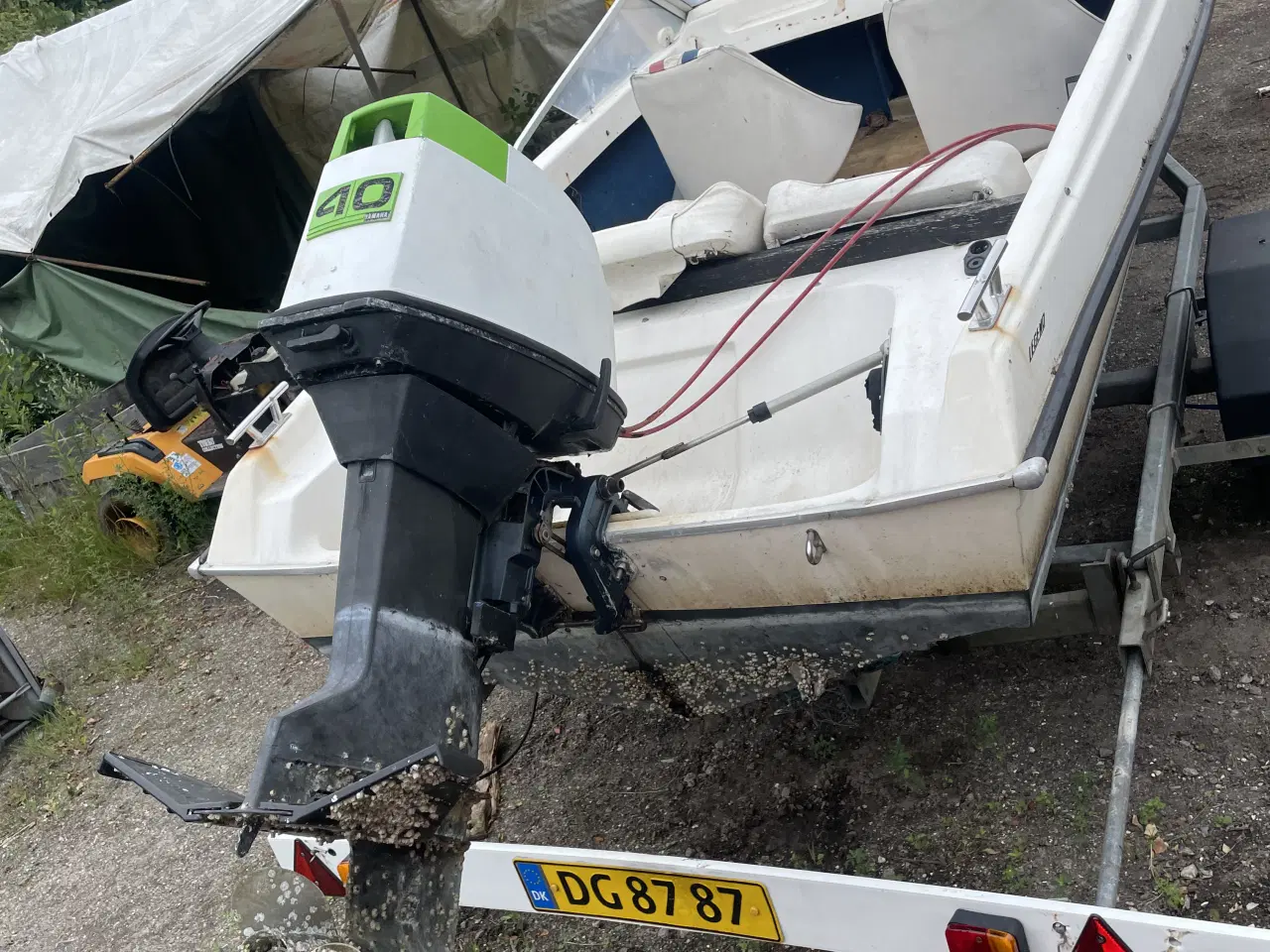 Billede 5 - Speedbåd 40hk Yamaha 