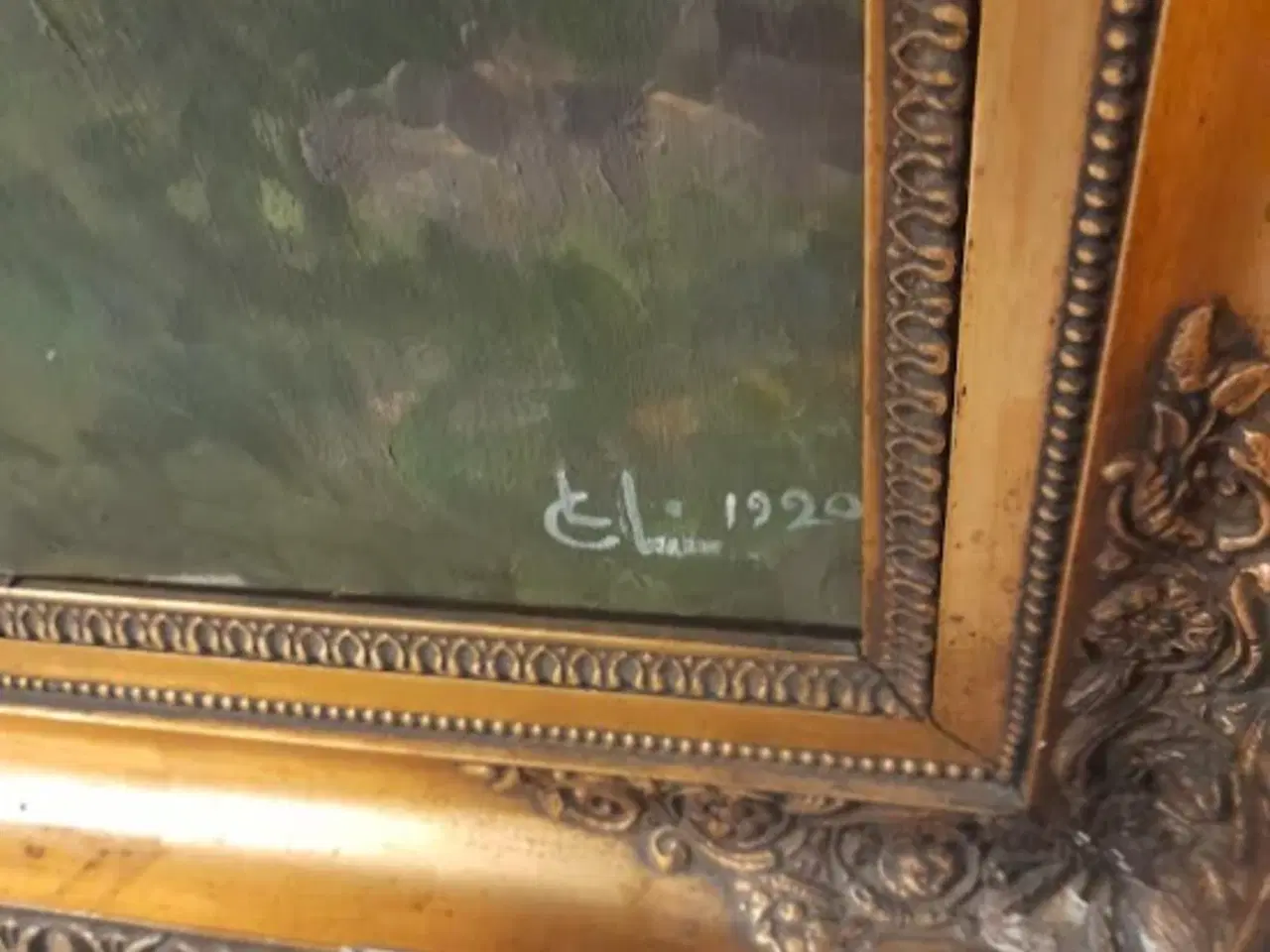 Billede 2 - Maleri af kong Christian X.