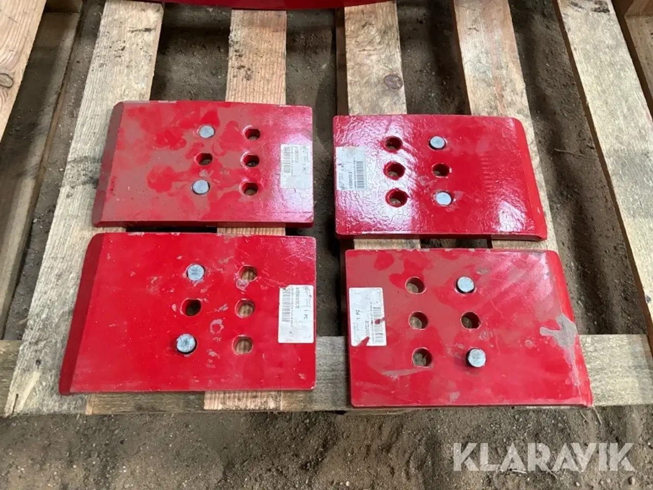 Billede 4 - Ekstra landsider Kverneland 4 styk