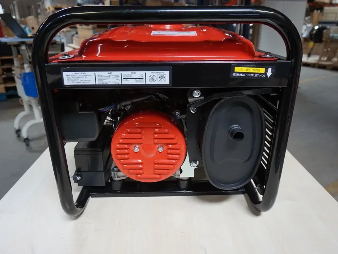 Billede 4 - Metallo Meta 8500WE 4 Takt Benzin generator med elstart