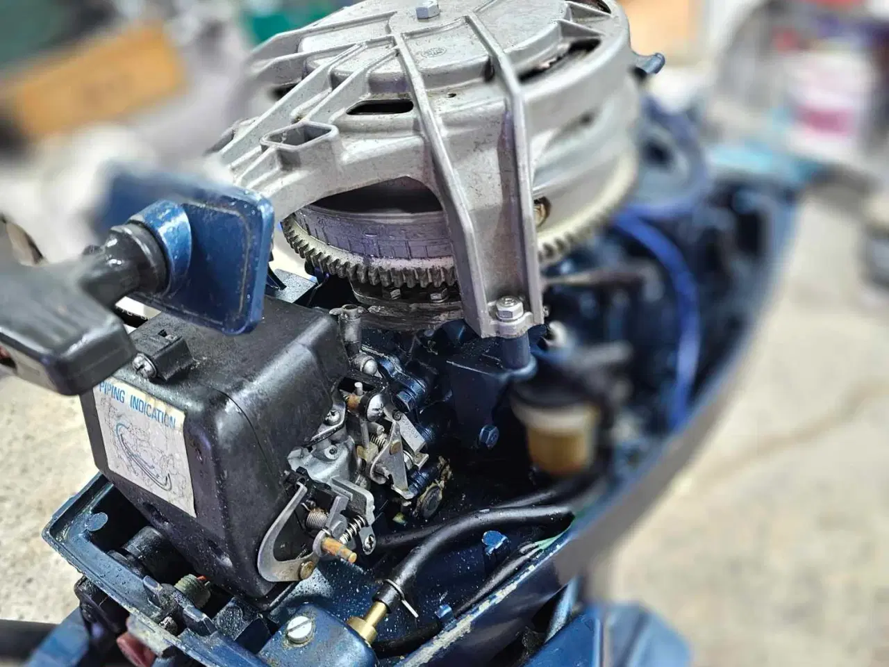 Billede 8 - Yamaha 9,9 Hk 2 takt Bund solid motor!