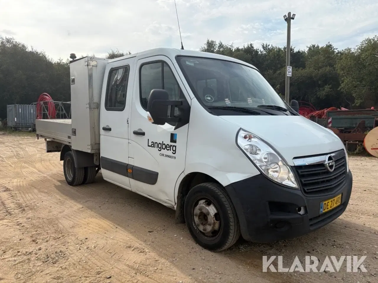 Billede 3 - Ladbil Opel Movano 2.3 CDTi 145 HK Crew Cab