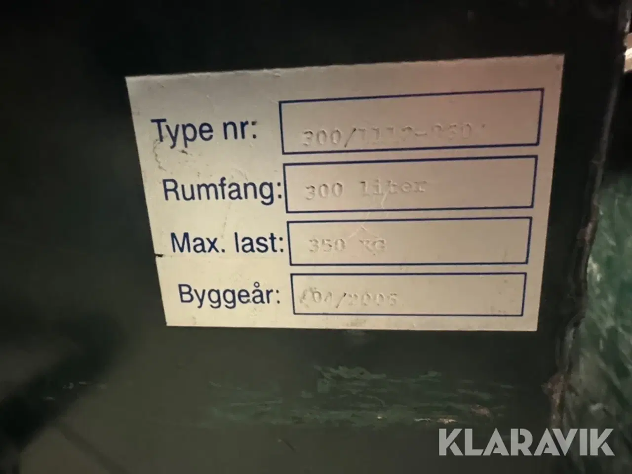 Billede 10 - Vippecontainer 300Liter 2 styk