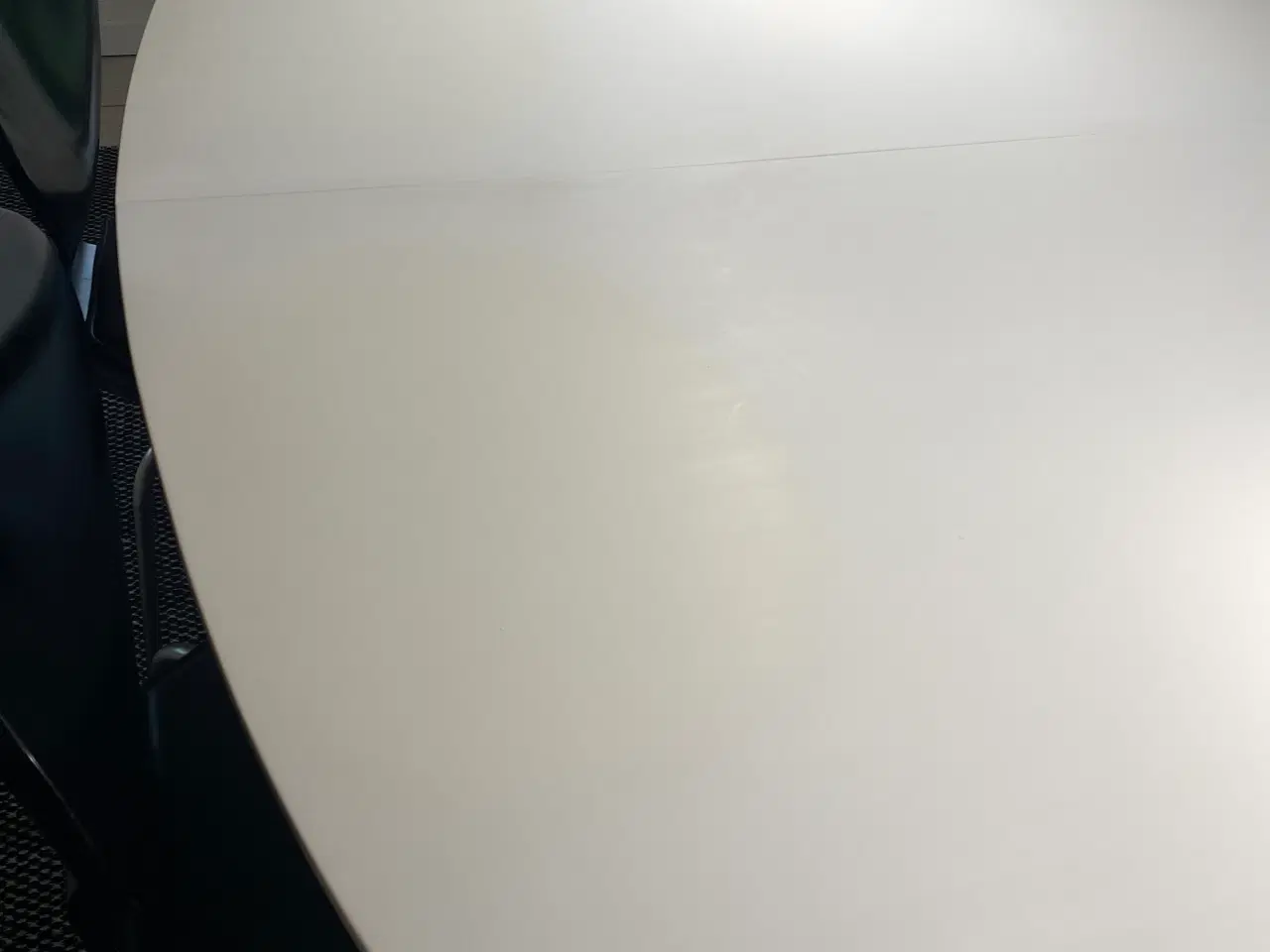 Billede 8 - Hvidt ovalt spisebord i corion med 2 plader