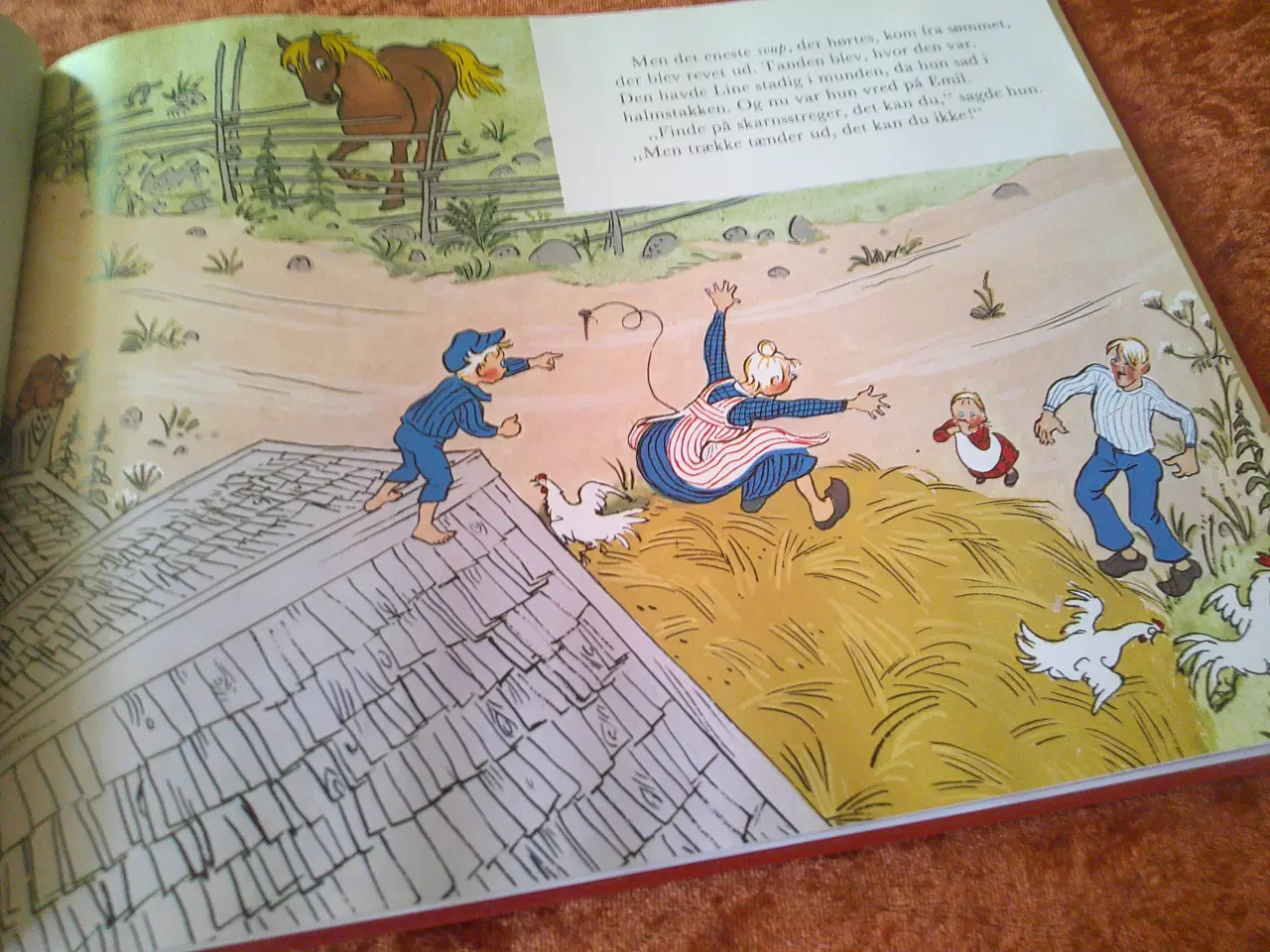 Billede 3 - Emils store billedbog, Astrid Lindgren,