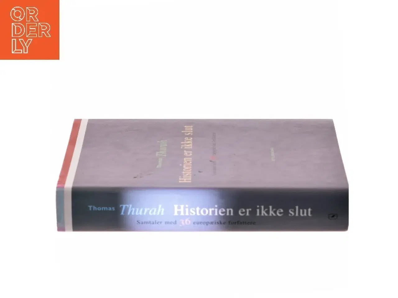 Billede 2 - Historien er ikke slut : samtaler med 36 europæiske forfattere af Thomas Thurah (Bog)