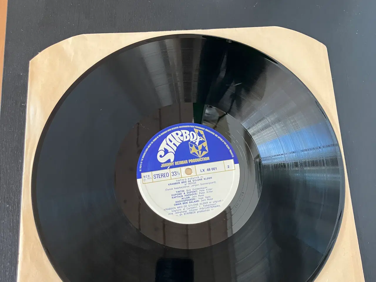 Billede 4 - TINTIN Krabben med de gyldne kløer på LP