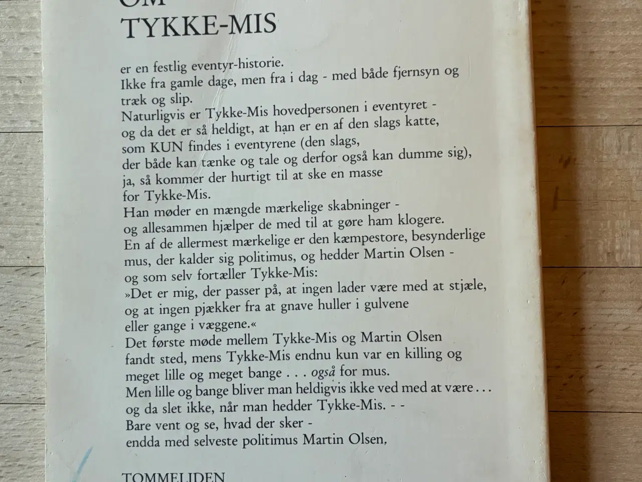 Billede 1 - Tykke-mis, Knud Holst