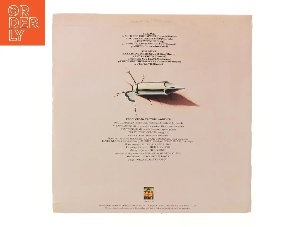 Billede 2 - Ace - No Strings vinyl album