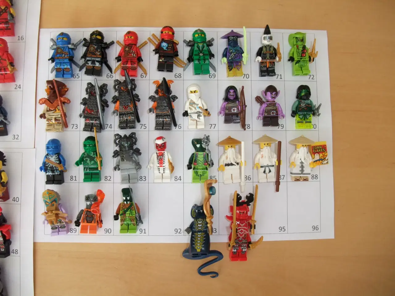 Billede 4 - Lego Ninjago Figurer 
