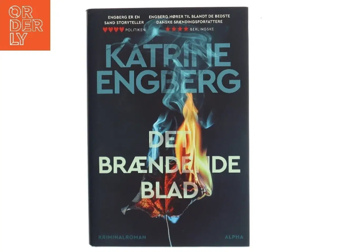 Billede 1 - Det brændende blad af Katrine Engberg (Bog)