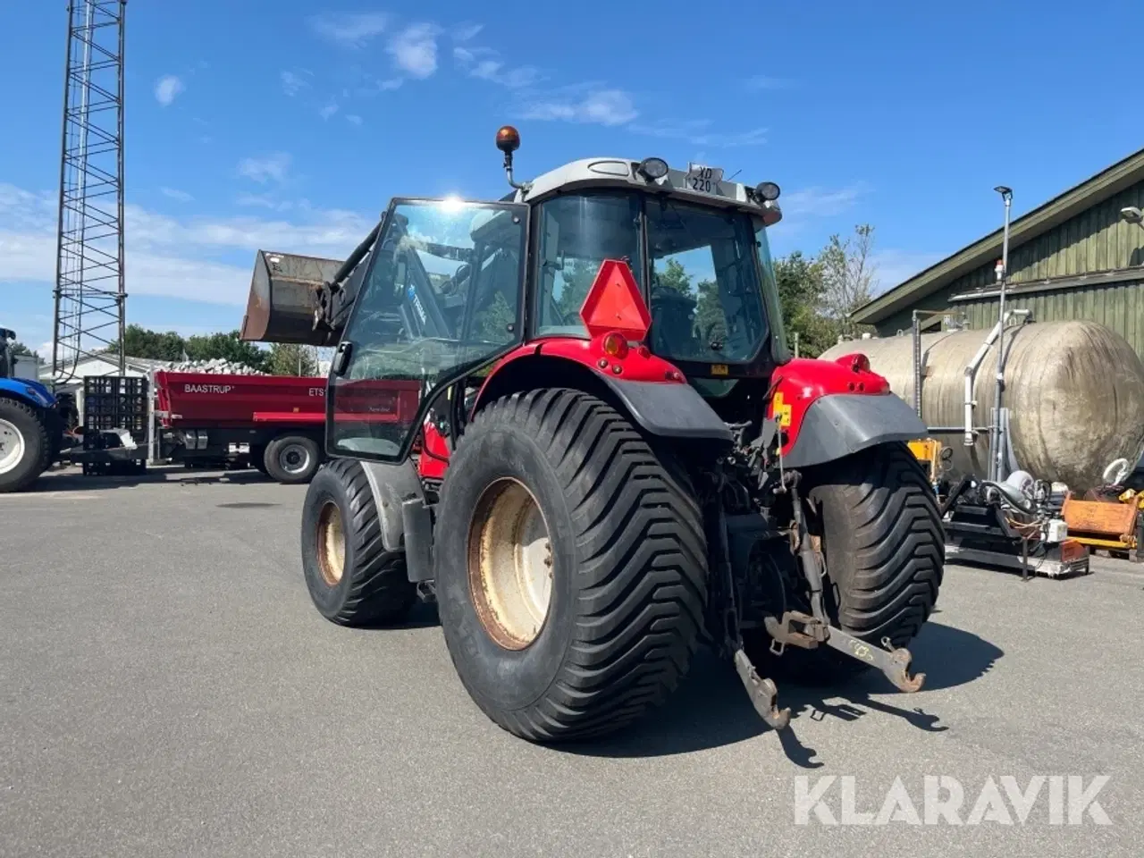 Billede 4 - Traktor Massey Ferguson 5430 Dyna-4 med frontlæsser og frontlift