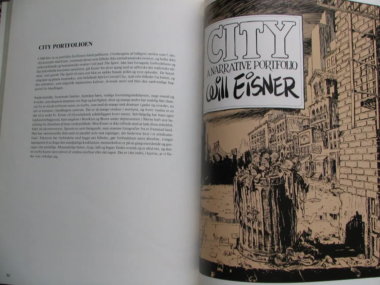 Billede 6 - Will Eisner. Byens skygger - bog om WE