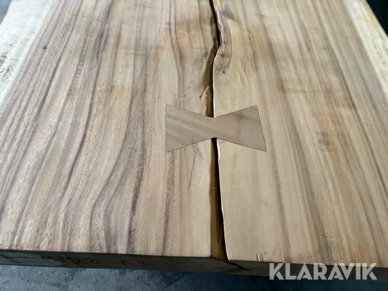 Billede 6 - Planke bordplade Akacie Ubehandlet 1 hel planke