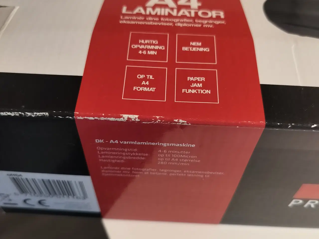 Billede 2 - Cado premium home office Lamineringsmaskine A4