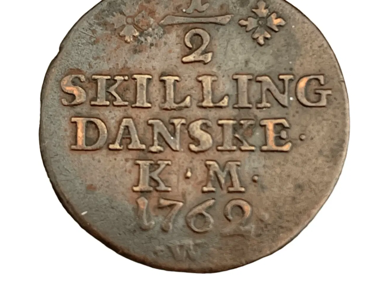 Billede 1 - 1/2 Skilling 1762