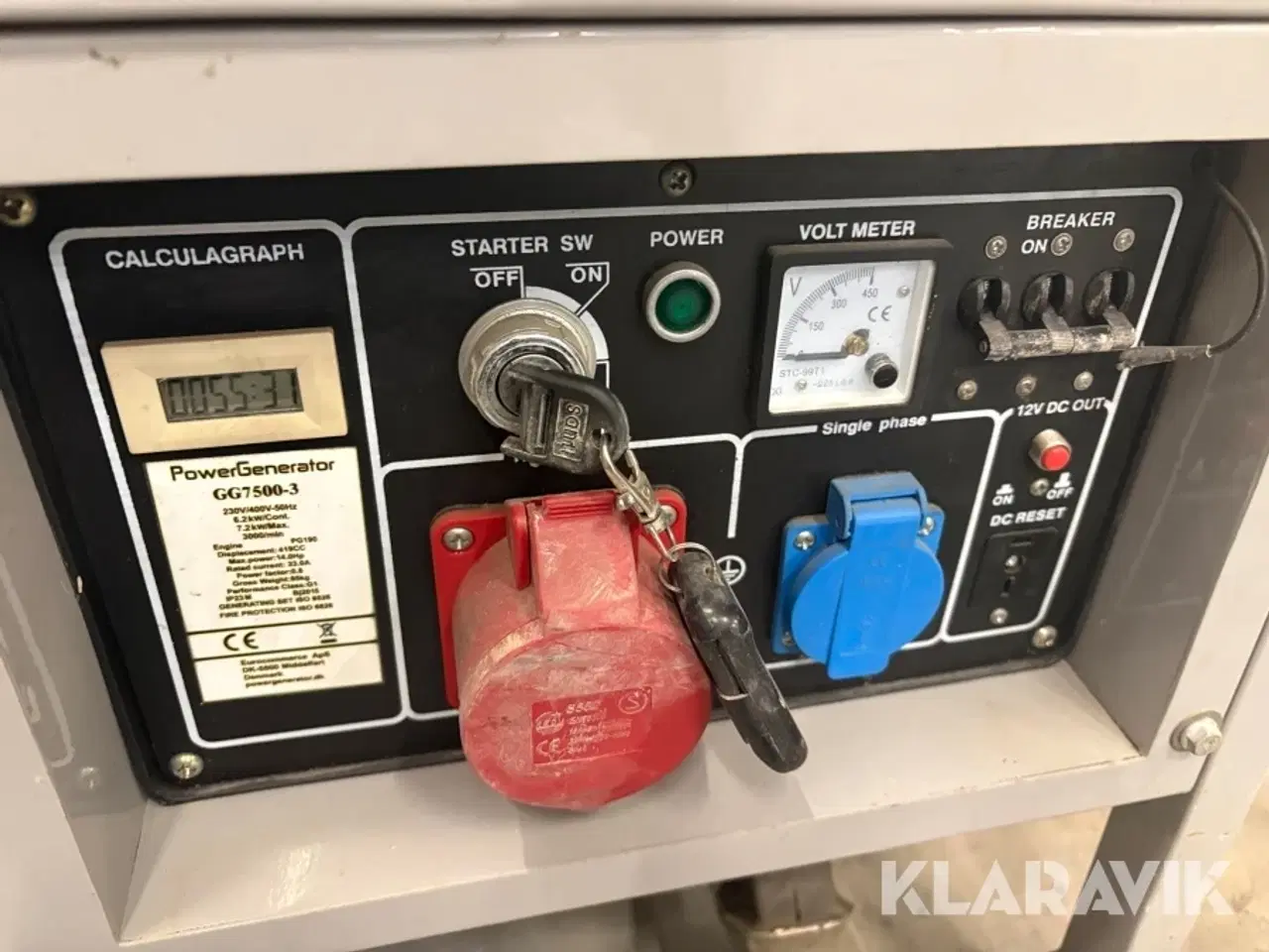 Billede 12 - Generator Powergenerator 7200watt